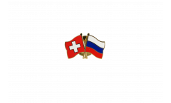 Freundschaftspin Schweiz - Russland - 22 mm