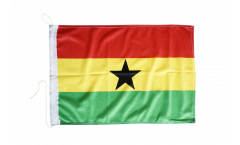 Bootsfahne Ghana - 30 x 40 cm
