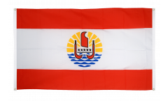 Balkonflagge Frankreich Französisch Polynesien - 90 x 150 cm
