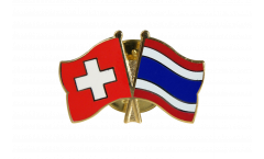Freundschaftspin Schweiz - Thailand - 22 mm