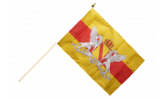 Stockflagge Deutschland Großherzogtum Baden 2 - 30 x 45 cm
