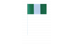 Papierfahnen Nigeria - 12 x 24 cm