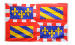 Balkonflagge Frankreich Burgund - 90 x 150 cm