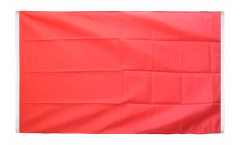 Balkonflagge Einfarbig Rot - 90 x 150 cm