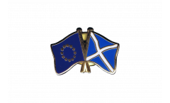 Freundschaftspin Europäische Union EU - Schottland - 22 mm