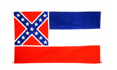 Balkonflagge USA Mississippi - 90 x 150 cm
