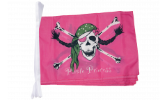 Fahnenkette Pirat Pirate Princess Prinzessin - 30 x 45 cm