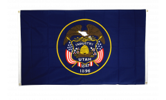 Balkonflagge USA Utah - 90 x 150 cm