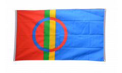 Balkonflagge Sápmi Lappland - 90 x 150 cm
