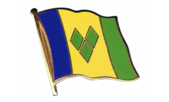 Flaggen-Pin St. Vincent und die Grenadinen - 2 x 2 cm