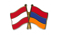 Freundschaftspin Österreich - Armenien - 22 mm