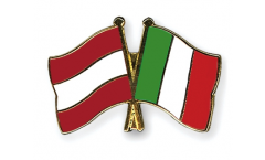 Freundschaftspin Österreich - Italien - 22 mm