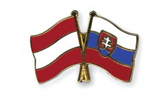Freundschaftspin Österreich - Slowakei - 22 mm