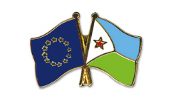 Freundschaftspin Europa - Dschibuti - 22 mm