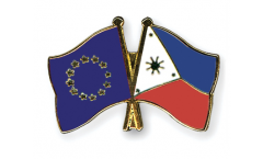 Freundschaftspin Europa - Philippinen - 22 mm