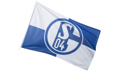 Hissflagge FC Schalke 04 Karo - 100 x 150 cm