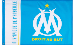 Hissflagge Olympique Marseille Logo - 90 x 150 cm