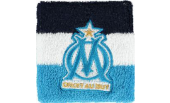 Schweißband Olympique Marseille Logo, 2er Set - 8 x 9 cm 