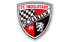 Aufnäher FC Ingolstadt 04 Logo - 7 x 8 cm
