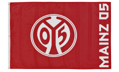 Hissflagge 1. FSV Mainz 05 Schriftzug - 100 x 150 cm