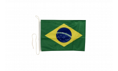 Bootsfahne Brasilien - 30 x 40 cm