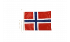 Bootsfahne Norwegen - 30 x 40 cm