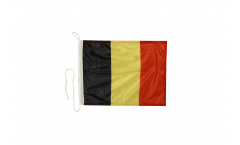 Bootsfahne Belgien - 30 x 40 cm
