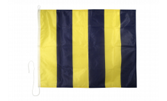 Signalflagge Golf (G) - 75 x 90 cm