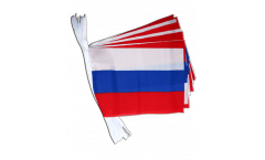Fahnenkette Russland - 15 x 22 cm