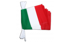Fahnenkette Italien - 15 x 22 cm