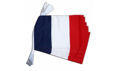 Fahnenkette Frankreich - 30 x 45 cm