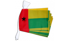 Fahnenkette Guinea-Bissau - 15 x 22 cm