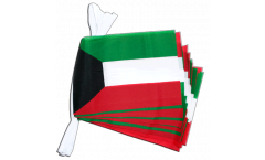 Fahnenkette Kuwait - 15 x 22 cm