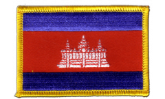 Aufnäher Kambodscha - 8 x 6 cm