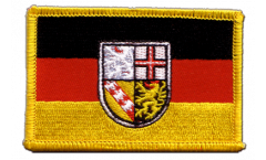 Aufnäher Deutschland Saarland - 8 x 6 cm