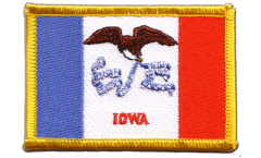 Aufnäher USA Iowa - 8 x 6 cm
