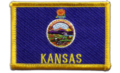 Aufnäher USA Kansas - 8 x 6 cm