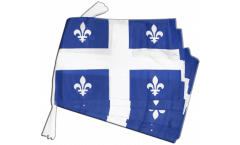 Fahnenkette Kanada Quebec - 30 x 45 cm