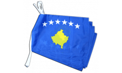 Fahnenkette Kosovo - 30 x 45 cm