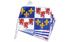 Fahnenkette Frankreich Picardie - 30 x 45 cm