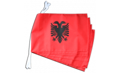 Fahnenkette Albanien - 30 x 45 cm