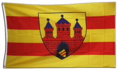 Die Oberpfalz-Fahne: 90 x 150 cm mit dem Wappen der Oberpfalz