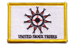 Aufnäher Indianer United Sioux - 8 x 6 cm