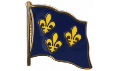 Flaggen-Pin Frankreich Ile de France - 2 x 2 cm