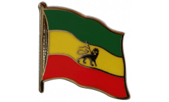 Flaggen-Pin Äthiopien alt - 2 x 2 cm