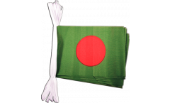 Fahnenkette Bangladesch - 15 x 22 cm