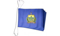 Fahnenkette USA Vermont - 15 x 22 cm