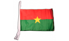 Fahnenkette Burkina Faso - 30 x 45 cm