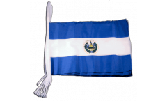 Fahnenkette El Salvador - 30 x 45 cm