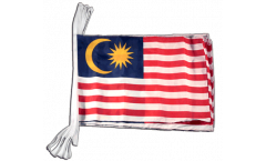 Fahnenkette Malaysia - 30 x 45 cm